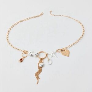 Gold Charm Chain Belt / Bag Charm / Necklace